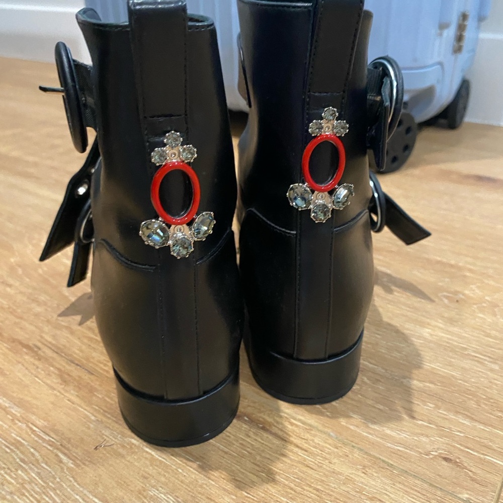 Christian Dior Leather Moto Crystals - Picture 10 of 13